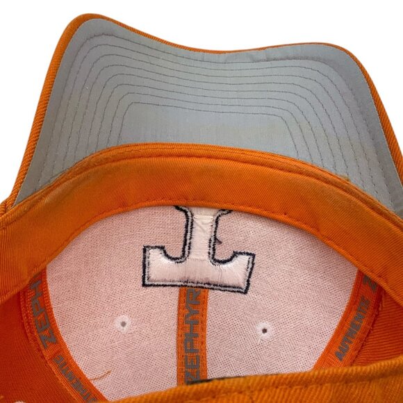 Zephyr The Hat Tennessee University Fighting Volunteers Fitted Hat 7 1/8 Orange - Picture 9 of 11